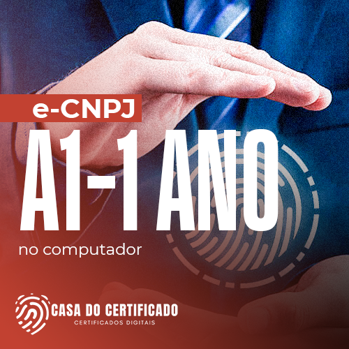 e-CNPJ A1 - No Computador - 12 meses