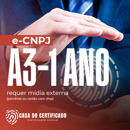 e-CNPJ A3 de 01 ano com token